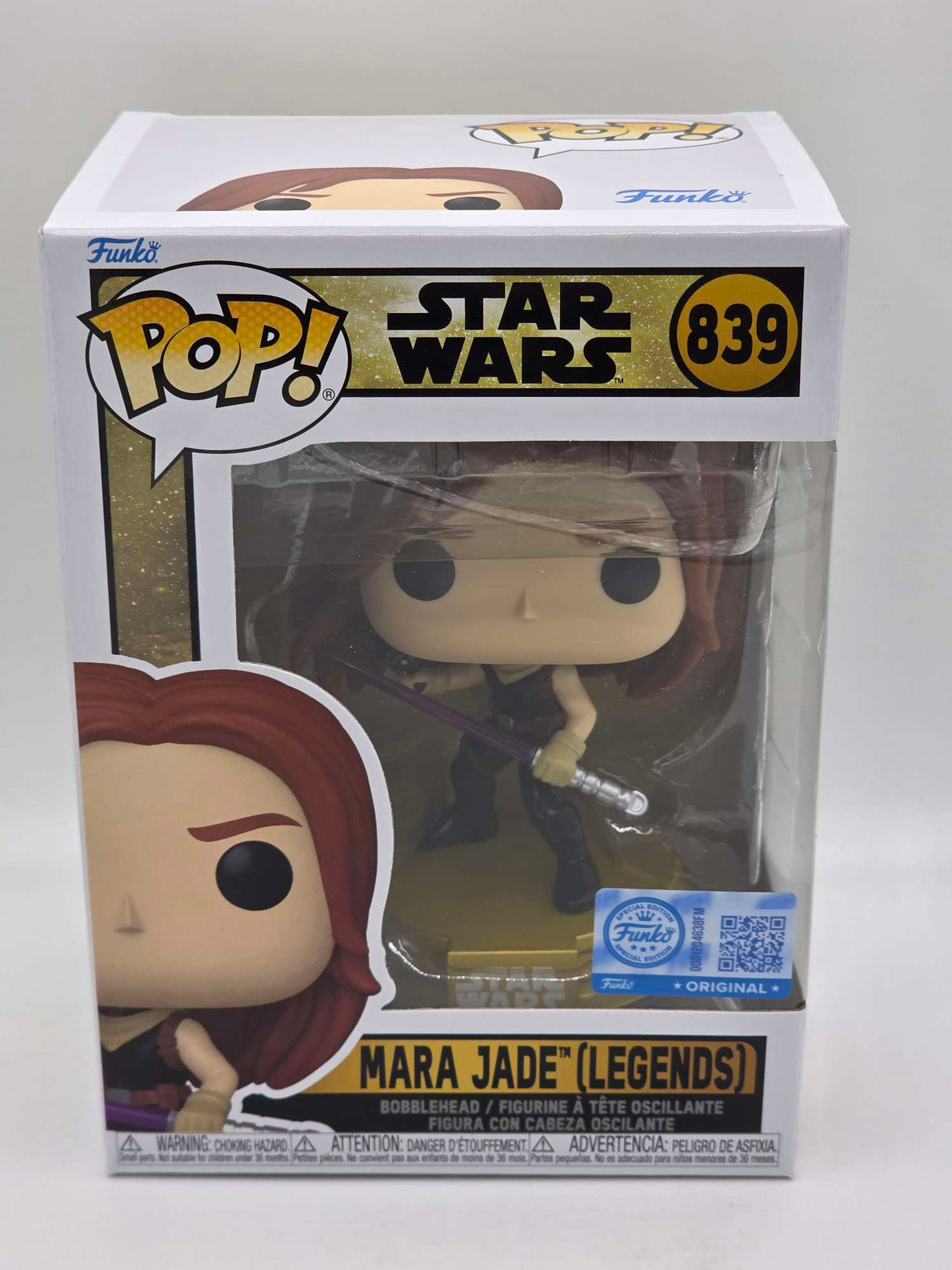 Funko Pop! Star Wars Legends MARA JADE #839