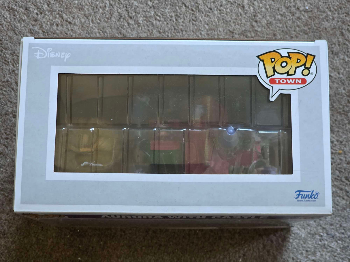 Slight Box Damaged | PRINCESS AURORA WITH CASTLE | Disney Ultimate Princess | Funko Town | 6 Inch #29