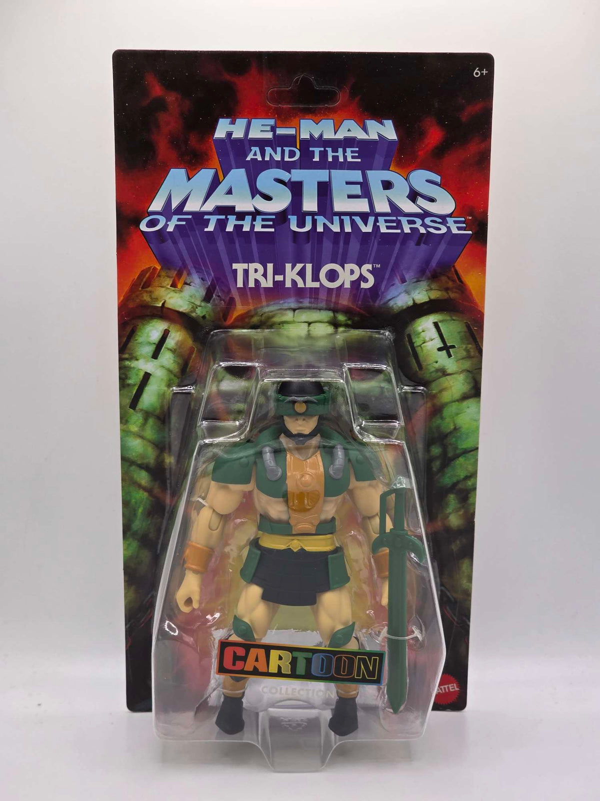 TRI-KLOPS | Mattel Masters of the Universe Origins | Cartoon Collection 1980s | Action Figure (14cm)