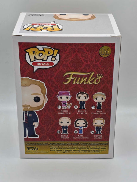 Damaged Box | PRINCE HARRY | Funko Pop Royals #06