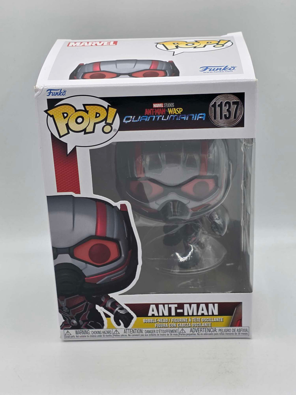 Slight Damaged Box | Funko Pop Marvel | Ant-Man and the Wasp Quantumania | Ant-Man #1137