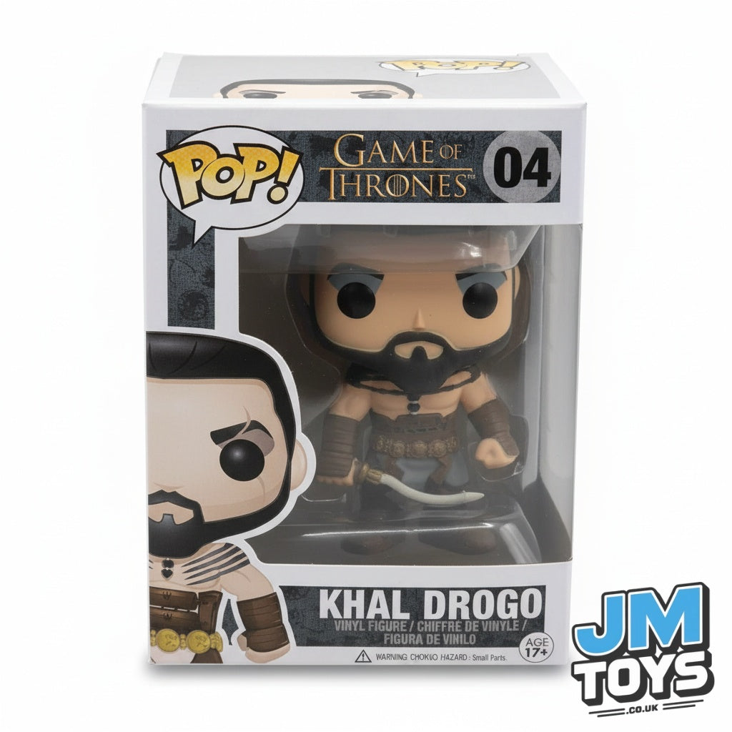 Slight Damaged Box | KHAL DROGO | Game of Thrones | Funko Pop #04