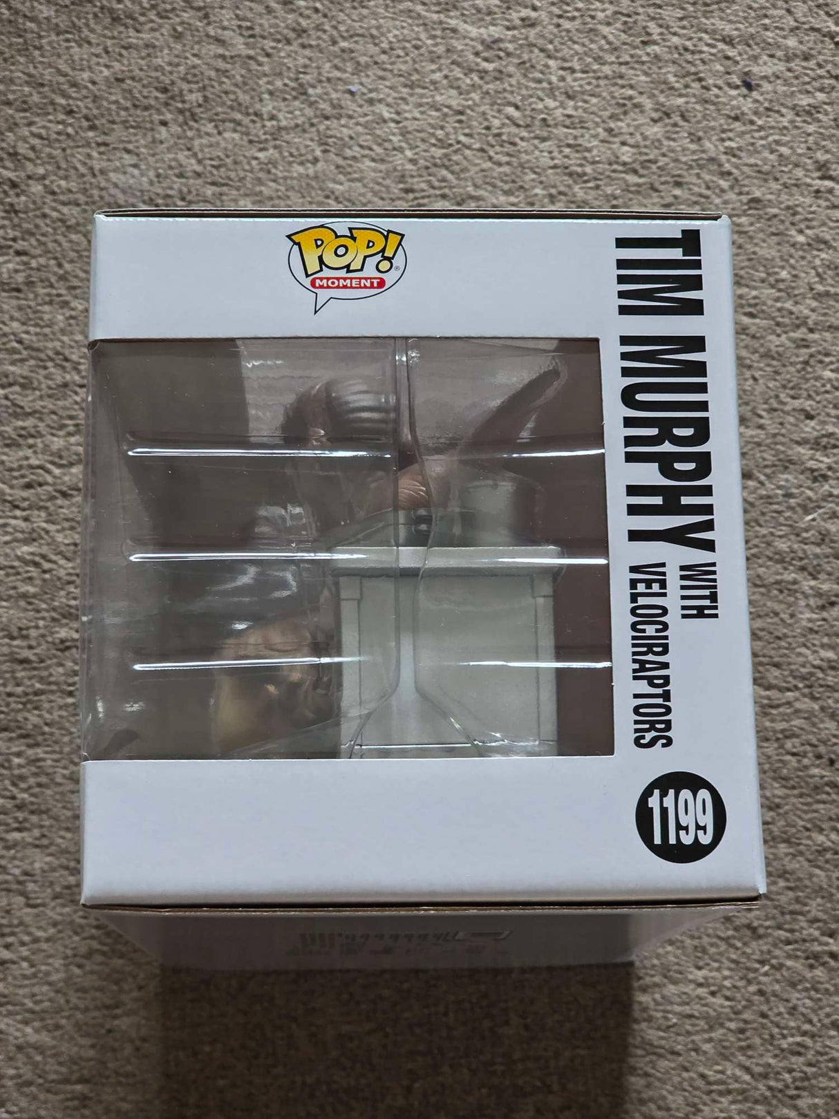 Slight Damaged Box | TIM MURPHY & VELOCIRAPTORS | Jurassic Park | Funko Pop! Moment #1199