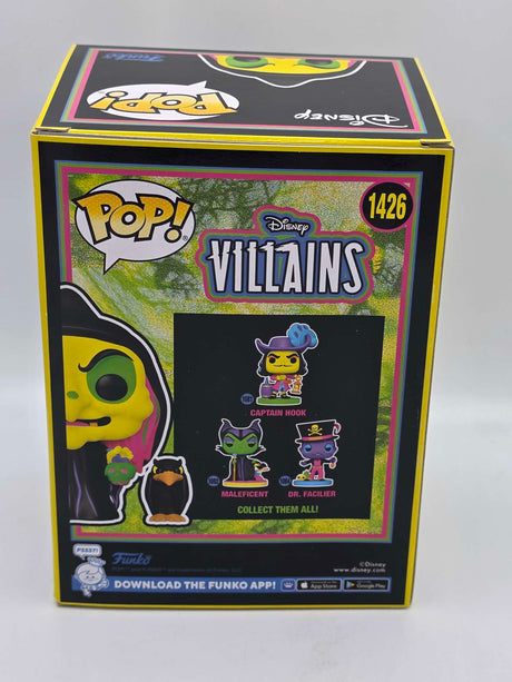 DISGUISED EVIL QUEEN (WITH RAVEN) | Blacklight | Funko Pop Disney Villains #1426