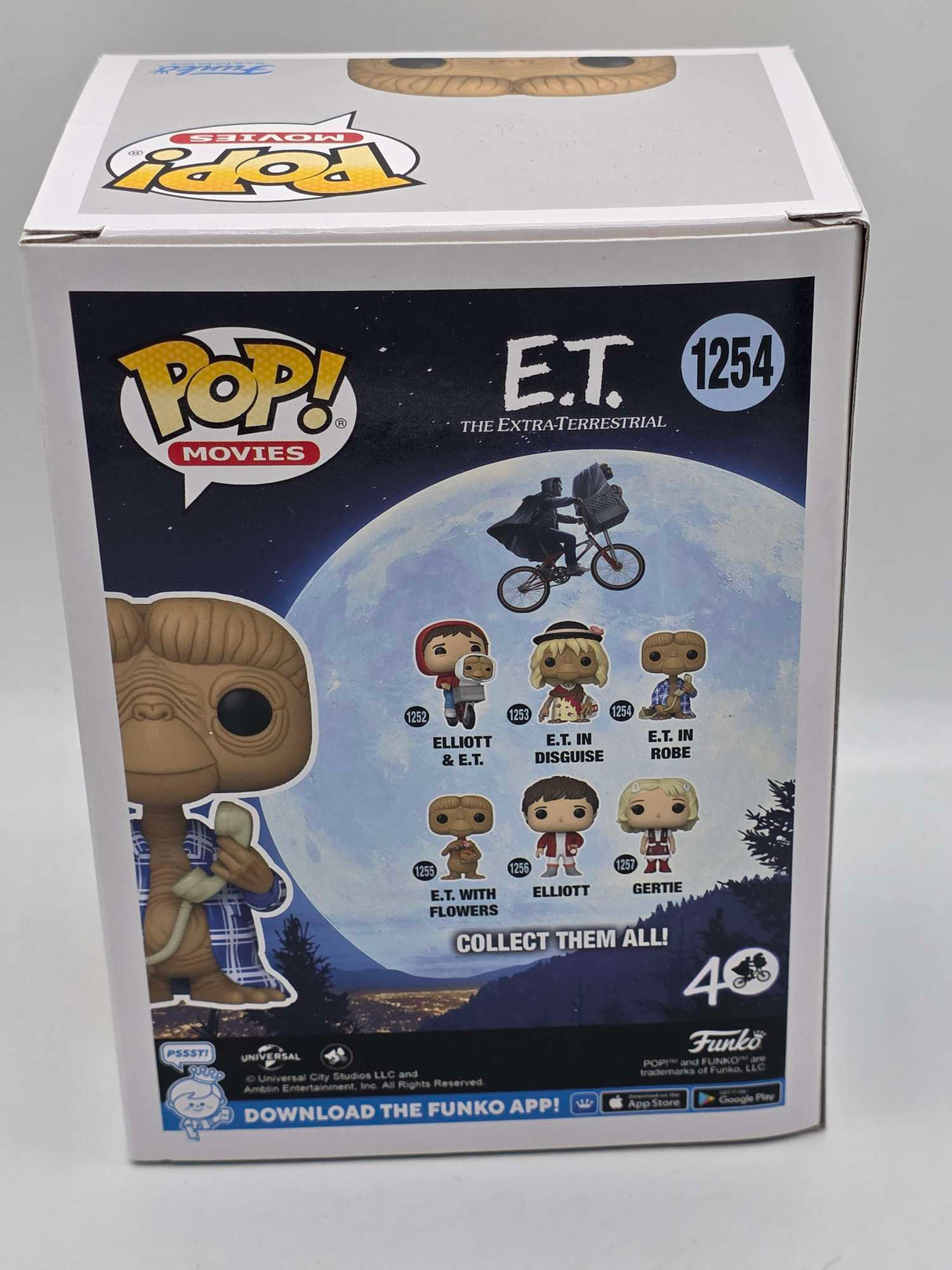 Slight Damaged Box | ET IN ROBE | E.T. 40th Anniversary | Funko Movies #1254