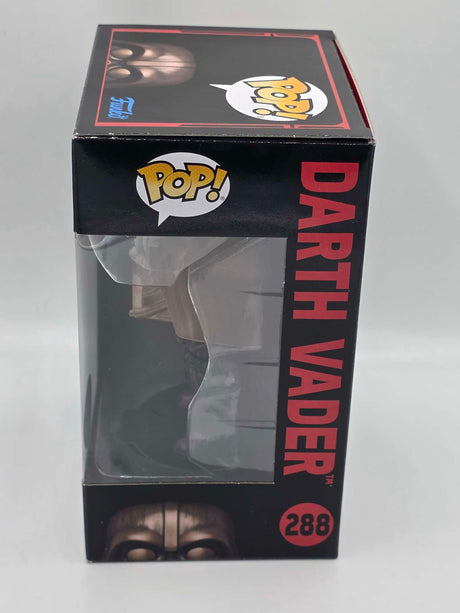 Slight Damaged Box |  DARTH VADER (ELECTROCUTED) | Funko Pop Star Wars Darkside |  BRONZE METALLIC #288