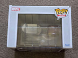 Slight Damaged Box | AVENGERS TOWER & IRON MAN | Marvel Age of Ultron | Funko Town | 6 Inch #35 Glow