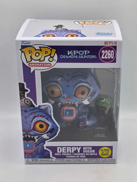Funko Pop! Animation: K-Pop Demon Hunters - Derpy with Sussie #2260 (Glow in the Dark)