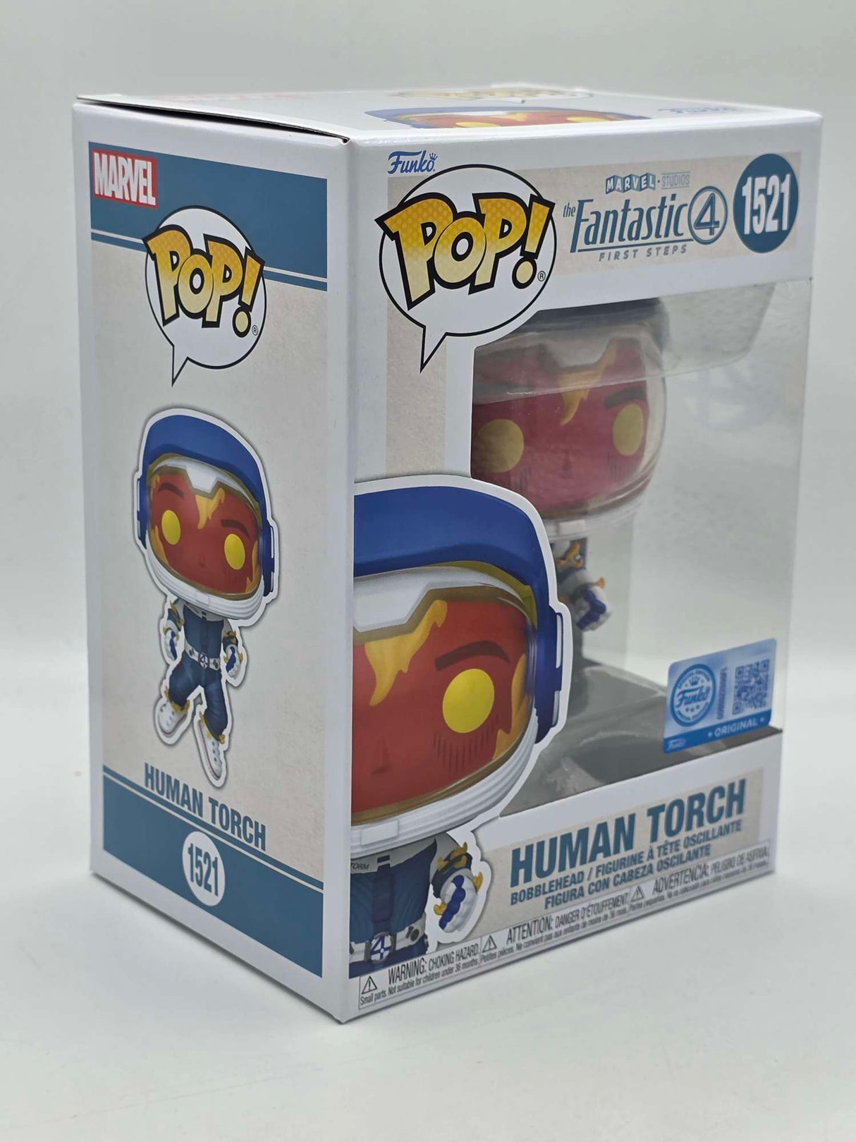 HUMAN TORCH (ASTRONAUT) | The Fantastic Four First Steps | Funko Pop Marvel #1521