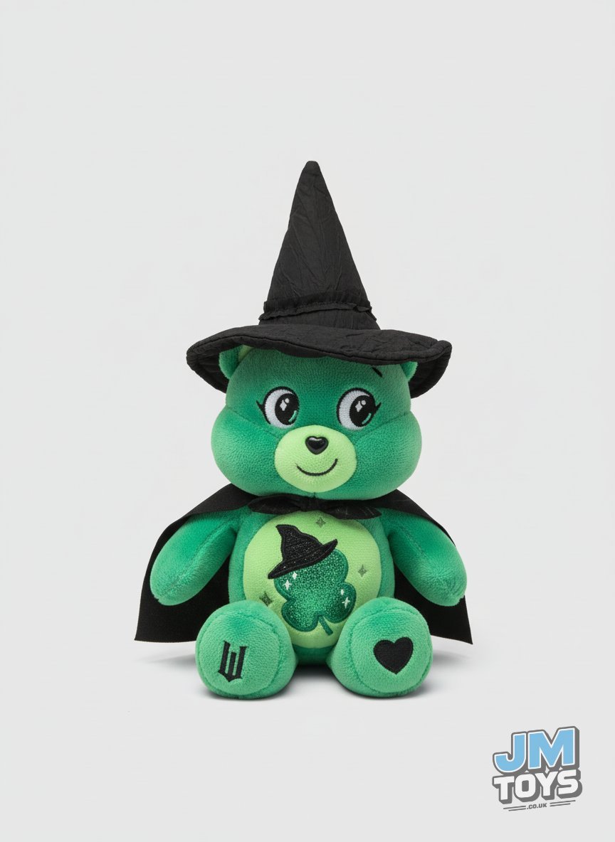 GOOD LUCK BEAR AS ELPHABA  | Wicked | Care Bears | 22cm Plush