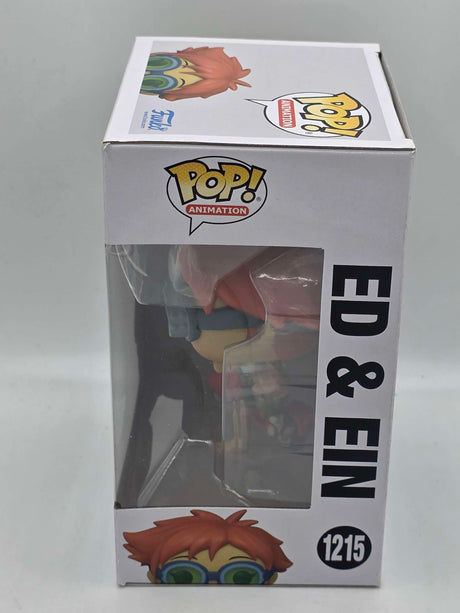 Slight Damaged Box | ED & EIN (ON SCOOTER) | Cowboy Bebop | Funko Pop Animation #1215