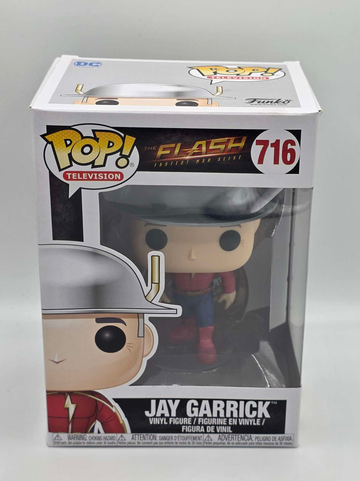 Damaged Box | JAY GARRICK  | Flash | Funko Pop Television #716