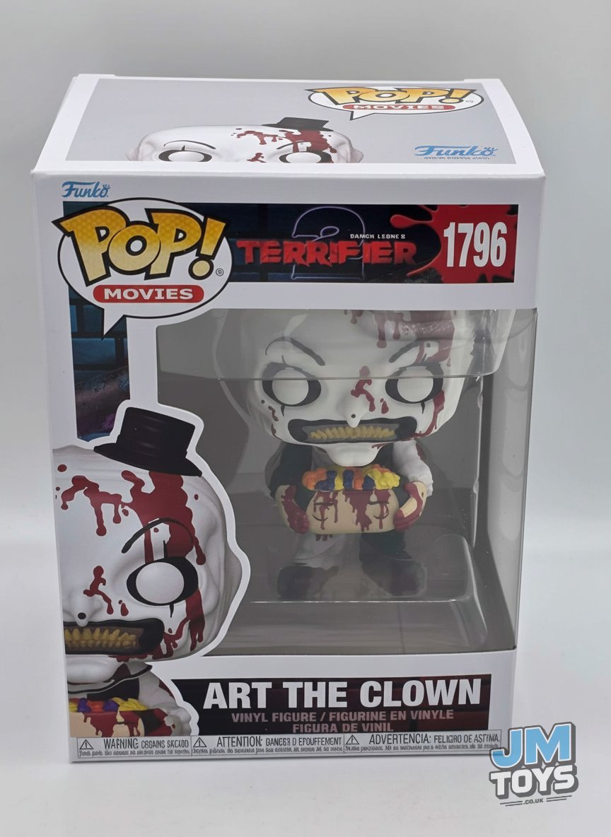ART THE CLOWN (WITH DECAPITATED HEAD) | Terrifier 2 | Funko Pop Movies #1796