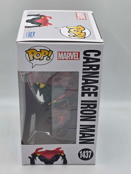 Slight Damaged Box | CARNAGE IRON MAN | Absolute Carnage | Funko Pop Marvel | #1437