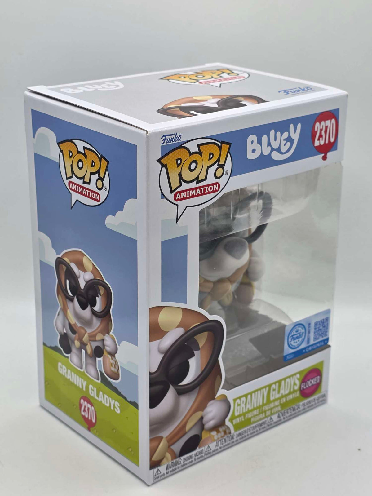 GRANNY GLADYS (FLOCKED) | Bluey | Funko Pop! Animation #2370