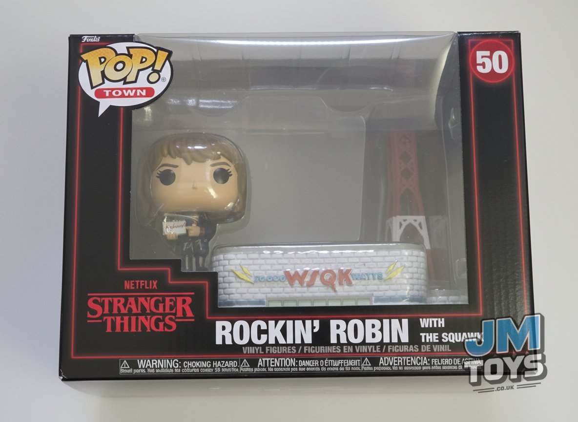 ROCKIN ROBIN WITH THE SQUAWK | Stranger Things | Funko Town | 6 Inch #50