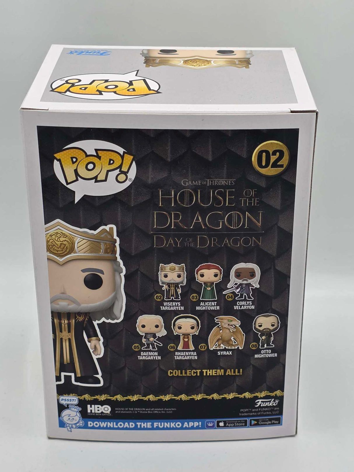 Damaged Box | Funko Pop House of The Dragon | Viserys Targaryen #02