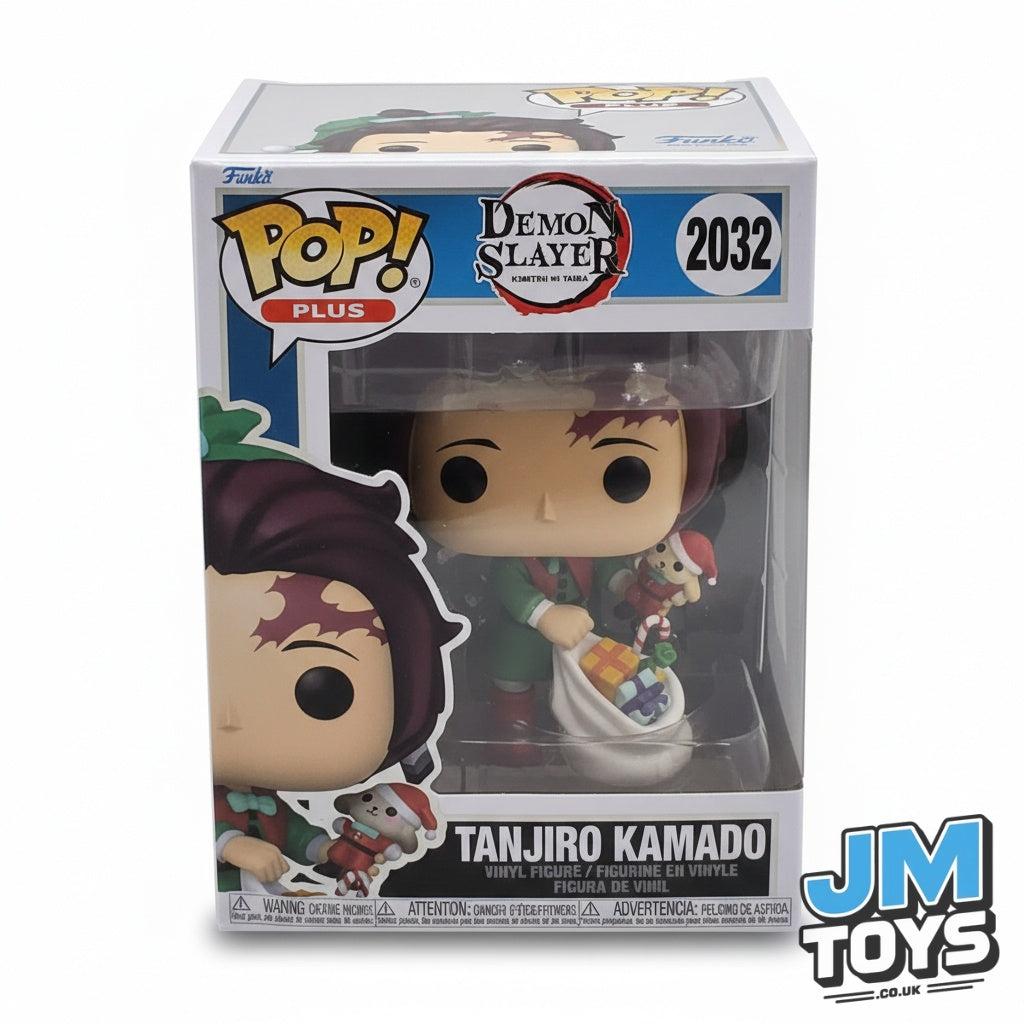 Funko Pop! Plus Demon Slayer: Tanjiro Kamado #2032 (Festive Edition) - Damaged Box 20% OFF