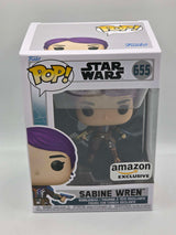 SABINE WREN | Ahsoka | Funko Pop Star Wars | Glow #655