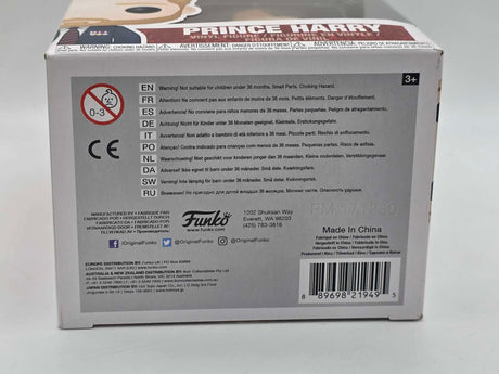 Damaged Box | PRINCE HARRY | Funko Pop Royals #06