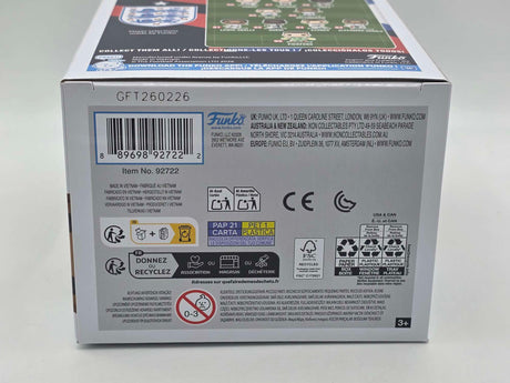 Funko Pop! Football England National Team JUDE BELLINGHAM Vinyl Figure #90
