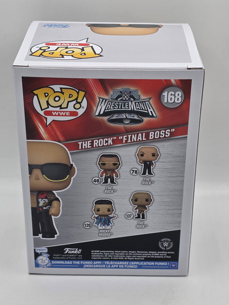 THE ROCK (FINAL BOSS) | Wrestlemania 40 | Funko Pop WWE #168