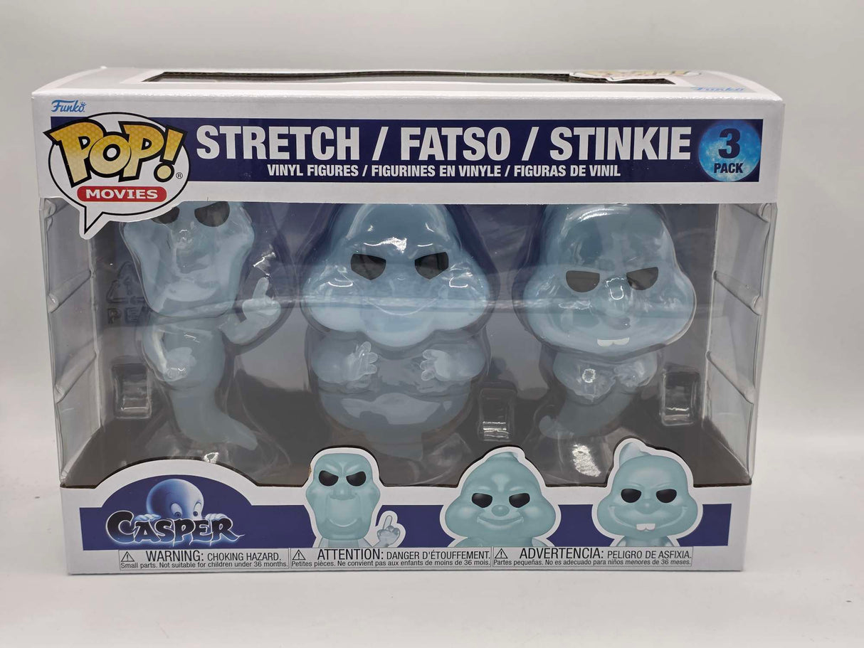 STRETCH / FATSO / STINKIE | Casper 30th Anniversary | Funko Movies | 3 Pack