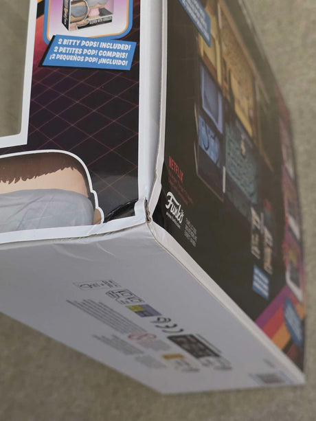 Damaged Box | BYERS HOUSE PLAYSET & 2 FIGURES | Display Case with Interior Scene & Storage | Funko Bitty POP! Boxes