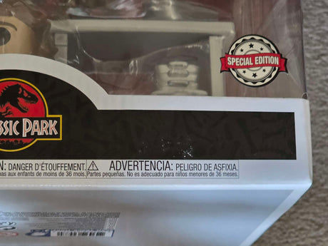 Slight Damaged Box | TIM MURPHY & VELOCIRAPTORS | Jurassic Park | Funko Pop! Moment #1199