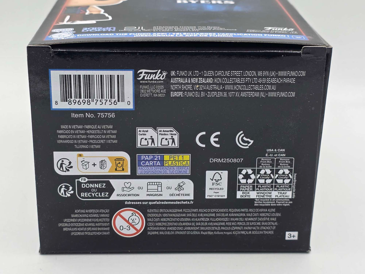 Slight Damaged Box | WILL BYERS | Stranger Things SEASON 5 | Funko Pop Television #1786