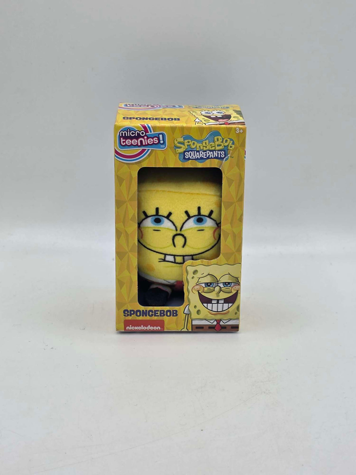 SPONGEBOB SQUAREPANTS  | Micro Teenies | 3 INCH Plush | Collectable Toy | CHOOSE YOUR CHARACTER