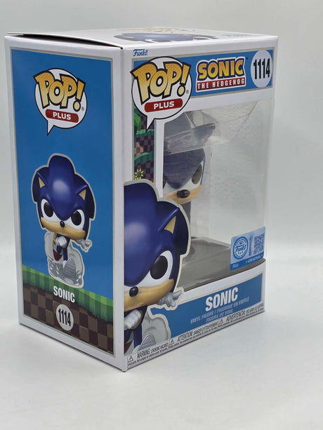 SONIC | Sonic The Hedgehog | Funko Pop Plus Games | PEARLESCENT #1114
