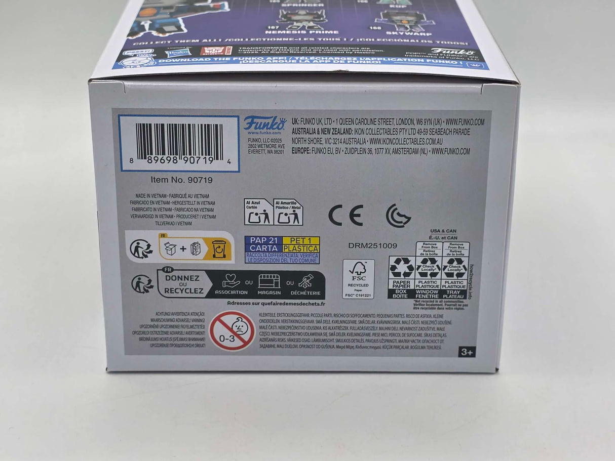 THUNDERCRACKER | Transformers | Funko Pop Retro Toys #168 | CHASE