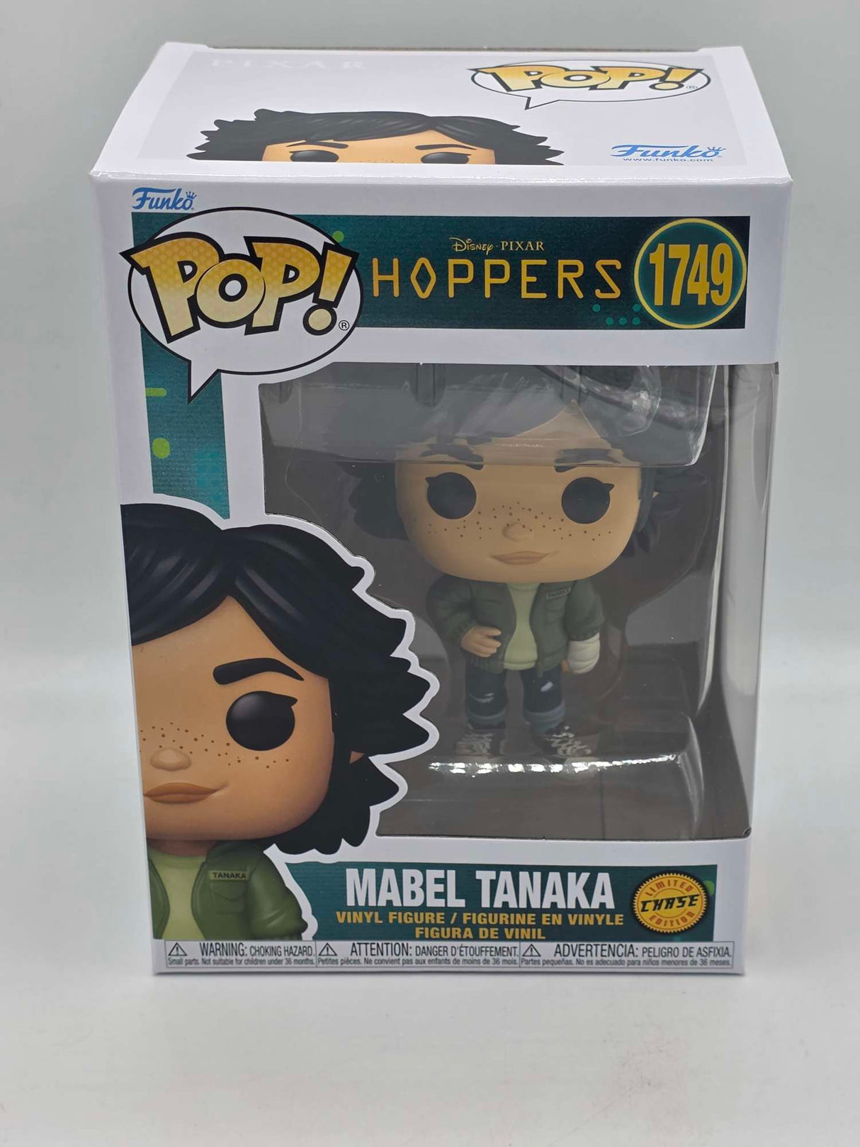 Funko Pop! Disney Pixar Hoppers MABEL TANAKA #1749 (Limited Chase Edition)