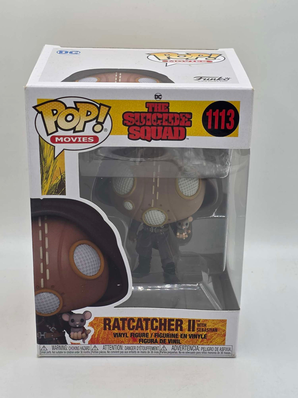 Slight Damaged Box | Ratcatcher II with Sebastian | The Suicide Squad | Funko Movies #1113