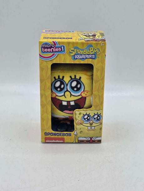 SPONGEBOB SQUAREPANTS  | Micro Teenies | 3 INCH Plush | Collectable Toy | CHOOSE YOUR CHARACTER