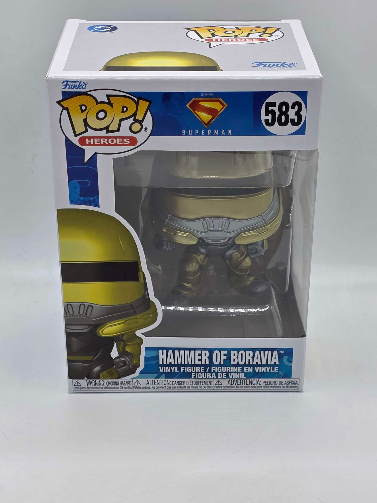 HAMMER OF BORAVIA | Superman (2025) | Funko Pop Heroes #583
