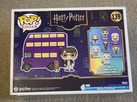 Damaged Box | HARRY POTTER WITH KNIGHT BUS | Funko Pop Rides Super Deluxe #139