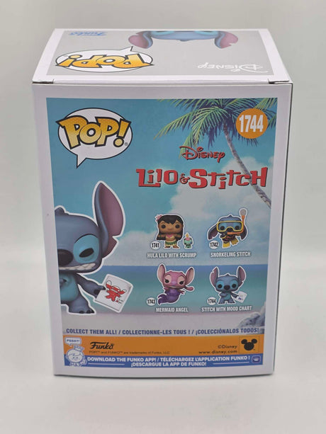 STITCH WITH MOOD CHART BAD (CHASE) | Funko Pop Disney Lilo & Stitch #1744