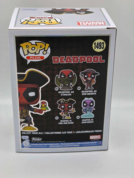 DEADPOOL AS LONG JOHN SILVER | Literary Classics | Funko Pop Plus #1493