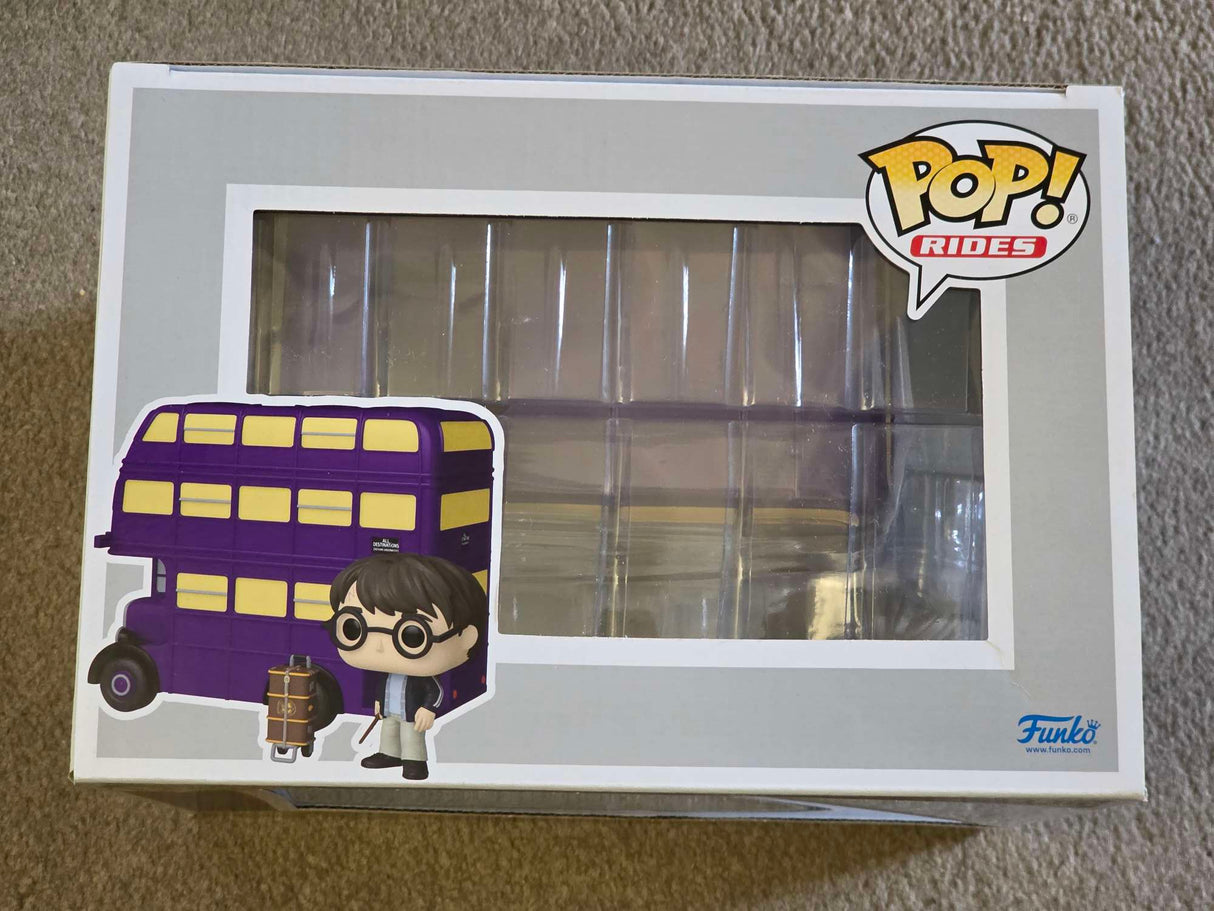 Damaged Box | HARRY POTTER WITH KNIGHT BUS | Funko Pop Rides Super Deluxe #139