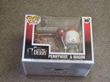 PENNYWISE & WAGON | IT Welcome to Derry | Funko Pop Town | 6 INCH #49