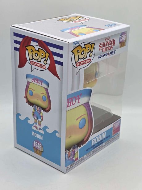 Slight Damaged Box | Robin (Scoops Ahoy) | Stranger Things | Funko Pop Television #1546