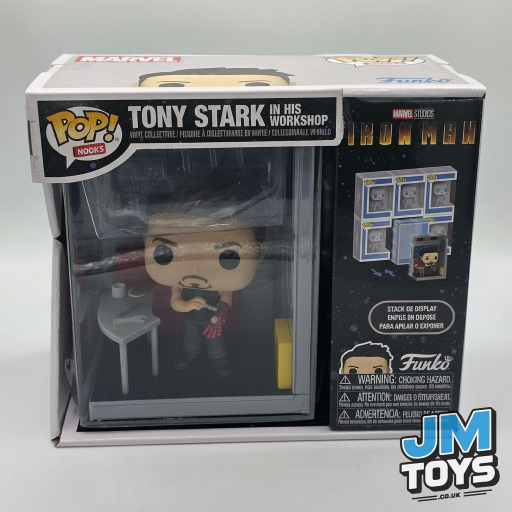 TONY STARK IN HIS WORKSHOP | Funko Pop Nooks