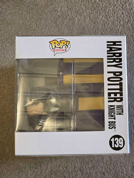 Damaged Box | HARRY POTTER WITH KNIGHT BUS | Funko Pop Rides Super Deluxe #139