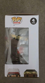 Slight Damaged Box | Funko Pop 8-Bit | Stranger Things | Eleven with Eggos / Mike / Dustin / Lucas 4 Pack