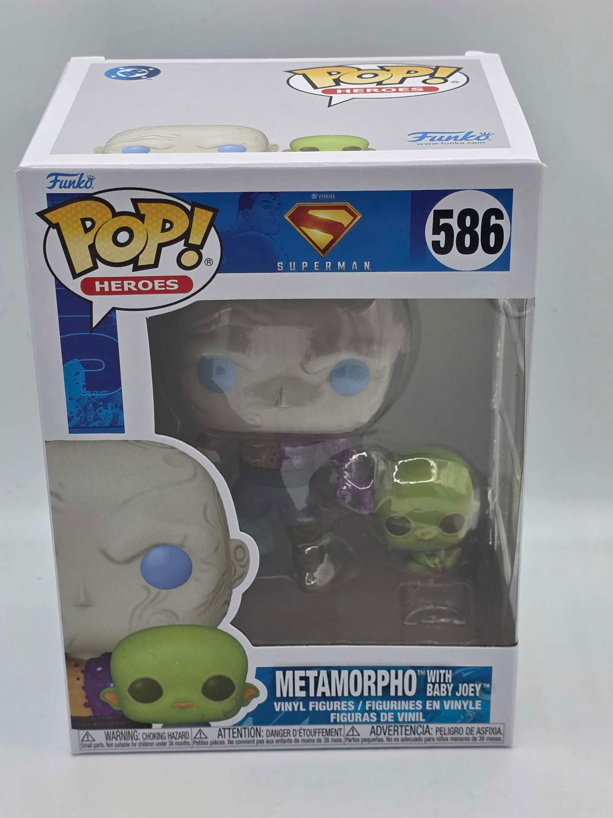 METAMORPHO WITH BABY JOEY | Superman (2025) | Funko Pop Heroes #586