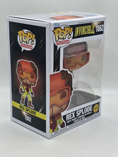 Funko Pop! Television Invincible REX SPLODE Vinyl Figure #1862 (Limited Chase Edition)