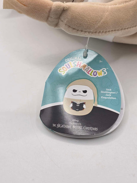 JACK IN PYJAMAS HOLDING BOOK | Nightmare Before Christmas | Squishmallows 8" Plush Fall 25