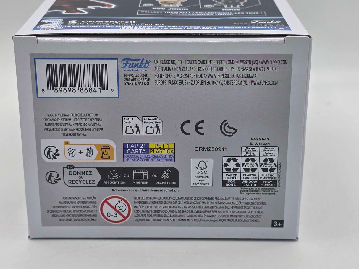 Funko Pop! Animation Solo Leveling IGRIS #1985 Limited Metallic Chase Edition